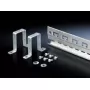 Montagerail voor EMC-installatie Rittal SZ 2388.850 zilver — montagerail, B=800mm