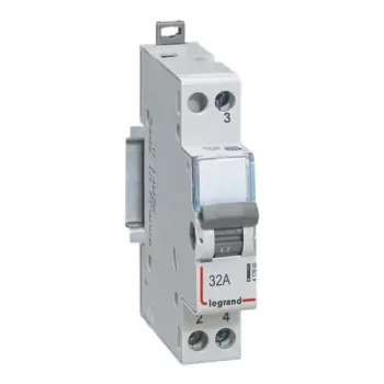 Installatieautomaat Legrand 412900 — eenpolige beveiliging, compacte module, verpakking 184×88×100 mm