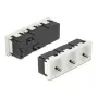 DeLock 81323 Easy 45 3-voudig Schuko-stopcontact, 45 x 45 mm, 5 st.