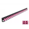 Splicebox frontplaat DeLOCK 19 inch 24 poorten LC duplex violet