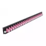 Splicebox frontplaat DeLOCK 19 inch 24 poorten LC duplex violet