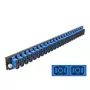 Splicebox frontpaneel DeLOCK 19 inch 24 poort SC duplex blauw