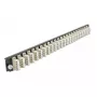Splicebox frontplaat DeLOCK 19 inch 24 poort LC quad beige