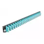 Splicebox frontplaat DeLOCK 19 inch 24 poort LC quad aqua