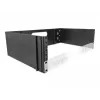 Rackbasis DeLOCK 19 inch wandmontage rack 3U opklapbaar zwart