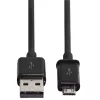 Hama 00200904 USB-kabel USB 2.0 0,9 m USB A micro-USB B zwart