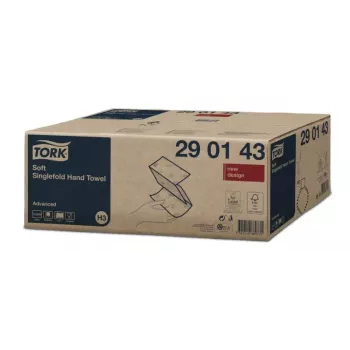 Papieren handdoekjes Tork 290143 250 vel wit