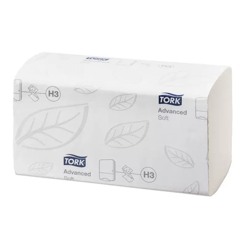 Papieren handdoekjes Tork 290143 250 vel wit