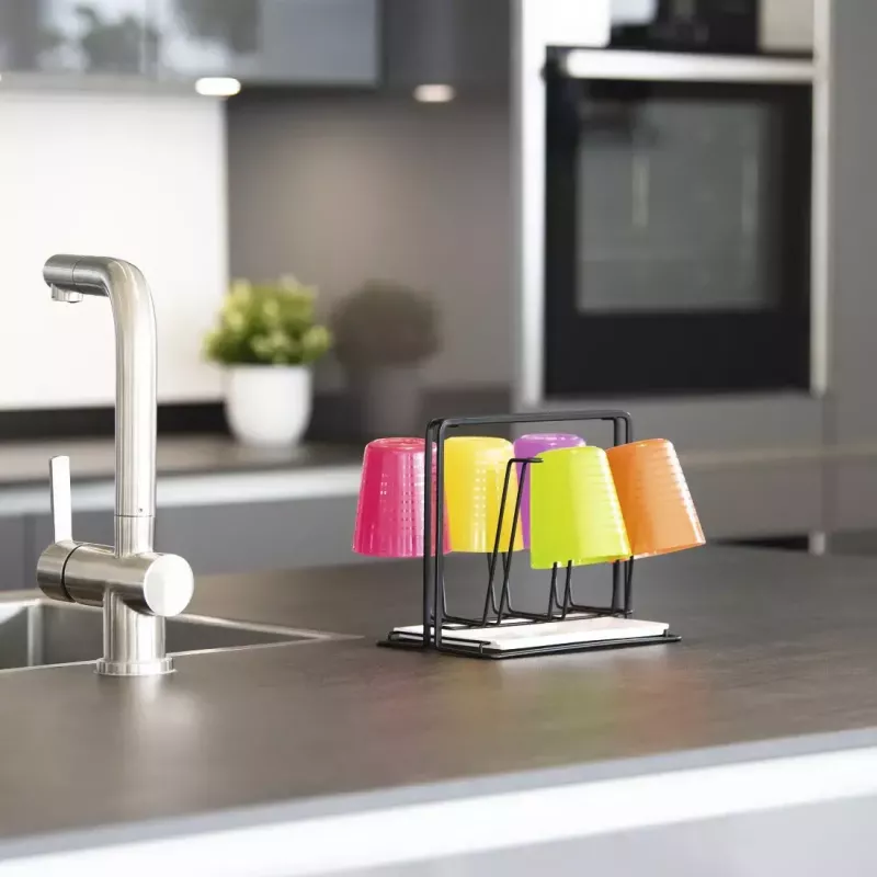 Xavax 00111459 flessenrek voor op tafel, voor 6 flessen
