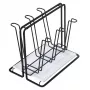 Afdruiprek Xavax 00111459 rek tafelblad 140 mm breedte 200 mm diepte 170 mm hoogte