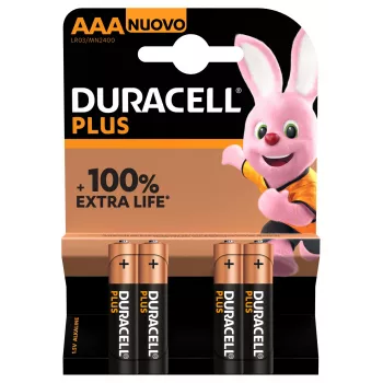 Duracell Plus 100 eenmalige batterij AAA alkaline