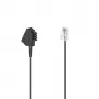 Hama 00201111 telefoonkabel 0,5 m zwart