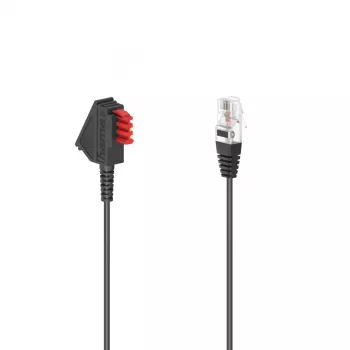 Hama 00201117 telefoonkabel 10 m zwart