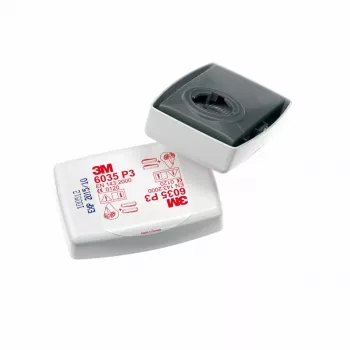 Deeltjesfilter 3M 6035 P3R 2-pack — vervangende deeltjesfilter voor 3M gas- en dampmaskers