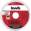 Touw KWB 925110 100 m nylon groen 1,2 mm