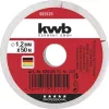 Touw KWB 925125 50 m nylon rood 1,2 mm