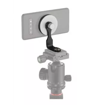 Passieve houder Hama Puck 00004655 mobiele telefoon smartphone zwart metallic