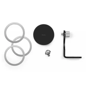 Passieve houder Hama Puck 00004655 mobiele telefoon smartphone zwart metallic
