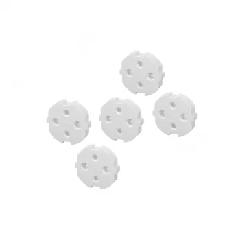 Hama 00223601 stopcontactbeveiliging F-stekker wit 5 stuks