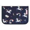 Herlitz Dreamy Unicorn Gevulde etui, 19-delig, marineblauw