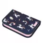 Herlitz Dreamy Unicorn Gevulde etui, 19-delig, marineblauw
