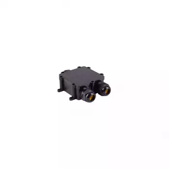 Elektrische aftakdoos ShiverPeaks BS08-01052 IP68 zwart ABS-kunststof