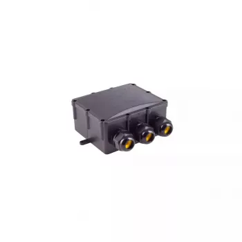 Elektrische aftakdoos ShiverPeaks BS08-01053 IP68 zwart ABS-kunststof