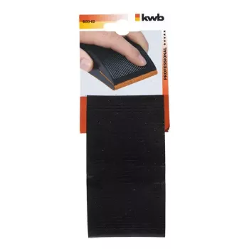 Schuurblok KWB 485000 flexibel zwart