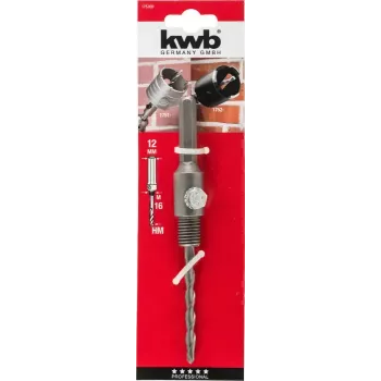 Boor KWB 175300 1 stuk schachtdiameter 1,2 cm zeskantschacht