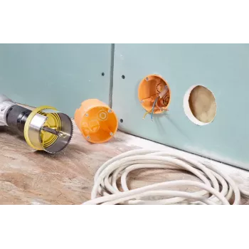 Gatenzaagset KWB 498500 5-delig geschikt voor spaanplaat gipsplaat kunststof zachthout