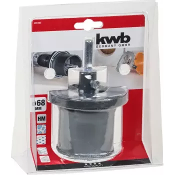 Gatenzaag KWB 499463 single 6,8 cm voor keramiek beton kunststof