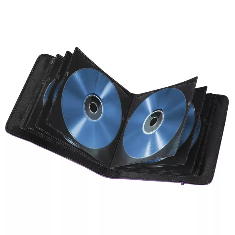 Hama 95681 cd-tas 24 discs blauw
