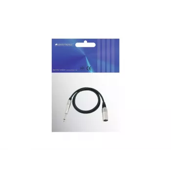 Audiokabel Omnitronic 3022519A 0,9 m XLR 6,35 mm zwart