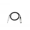 Audiokabel Omnitronic 3022519A 0,9 m XLR 6,35 mm zwart