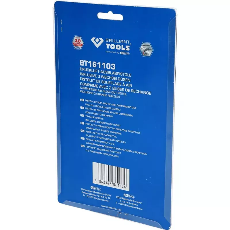 Persluchtaccessoires Brilliant Tools BT161103