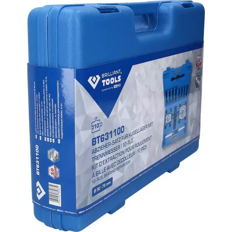 KS Tools Brilliant Tools BT631100 Lagertrekkerset, 10 st.