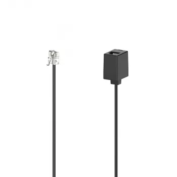 Hama 00201110 Telefoonkabel 6 m zwart