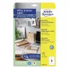 Zelfklevend printeretiket Avery LR3427-10 wit A4 80 etiketten