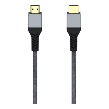 Hama 00305150 HDMI-kabel 2 m HDMI type A (standaard) zwart, grijs