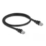 DeLOCK netwerkkabel RJ45 Cat.6A F/UTP 0,5 m zwart