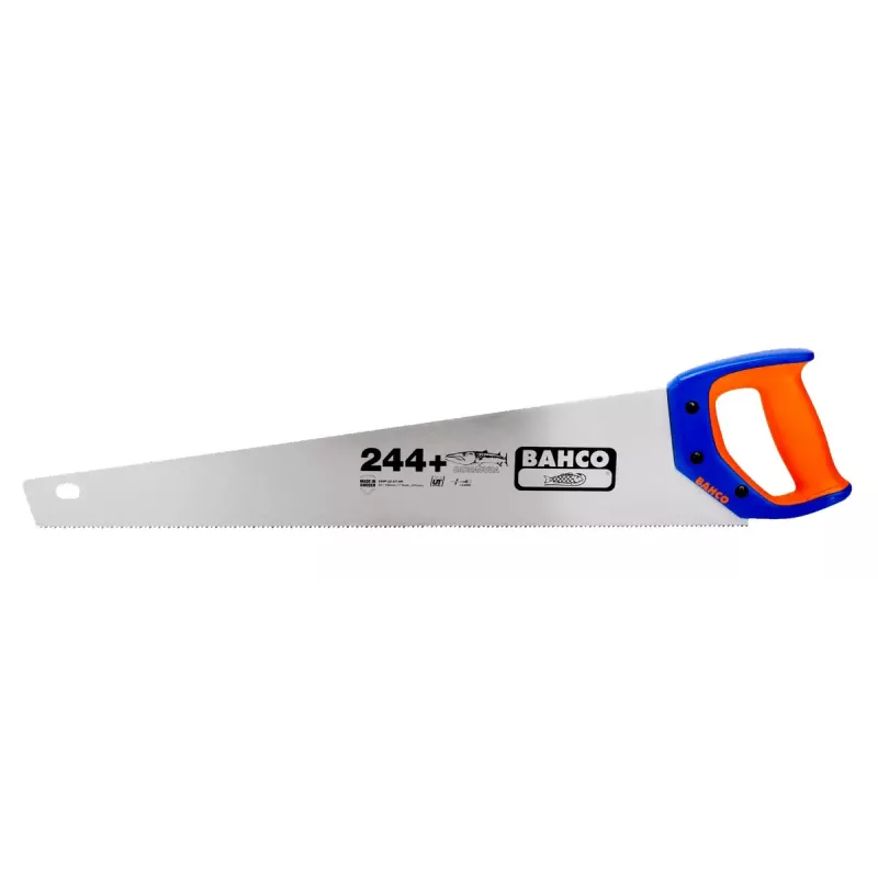 Rugzaag Bahco 244P-22-U7-HP 55 cm blauw oranje roestvrij staal