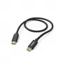 Hama Fabric USB-kabel USB 2.0 1,5 m USB C zwart
