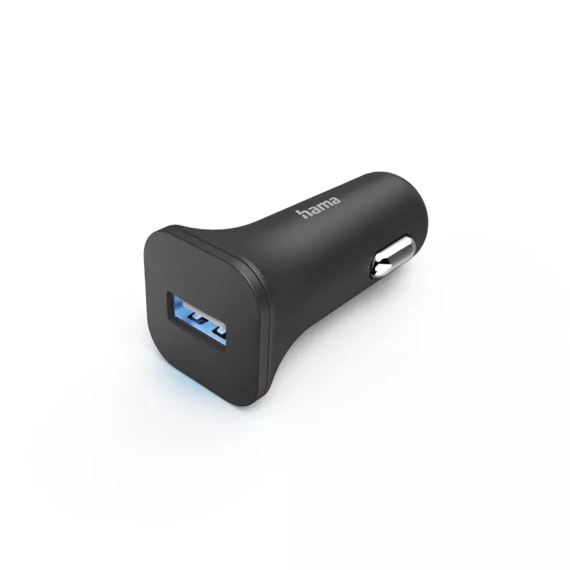 Hama 00201634 mobiele oplader mobiele telefoon, smartphone zwart sigarettenaansteker auto