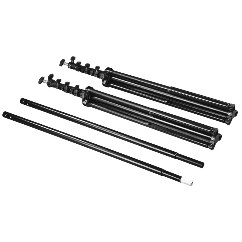 Fotostudio statief Hama 00021202 aluminium zwart 2,95 m