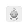 Hama 00223498 LED-nachtlampje met stopcontact, 2 USB-uitgangen, bewegings- en lichtsensor