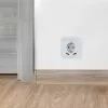 Hama 00223498 LED-nachtlampje met stopcontact, 2 USB-uitgangen, bewegings- en lichtsensor