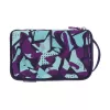 Pennenzak Herlitz 2 Go CamoPurple polyester blauw paars 210x130x60mm