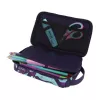 Pennenzak Herlitz 2 Go CamoPurple polyester blauw paars 210x130x60mm
