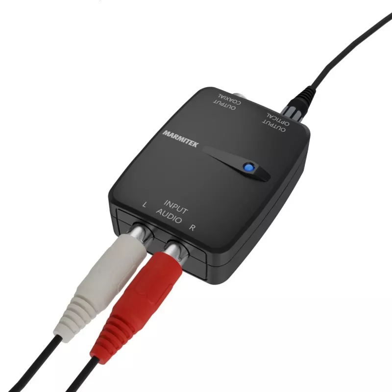Marmitek Connect AD12 zwart 25008412 HDMI-audio-extractor 4K