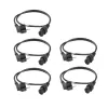 ACT netkabel CEE 7/7 stekker (haaks) - C13 IEC Lock zwart 2 m, EL182S, 5-pack